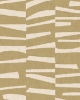 Picture of Ode Mustard Staggered Stripes Wallpaper