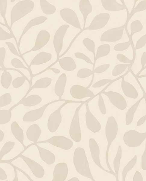 Picture of Fiona Eggshell Leafy Vines Wallpaper