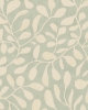 Picture of Fiona Light Blue Leafy Vines Wallpaper