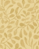 Picture of Fiona Yellow Leafy Vines Wallpaper