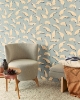 Picture of Callista Blue Leaves Wallpaper