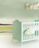 Picture of Green Watercolor Wash Wall Mural