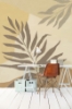 Picture of Golden Tropical Color Block Wall Mural