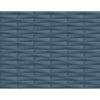 Picture of Gator Blue Geometric Stripe Wallpaper