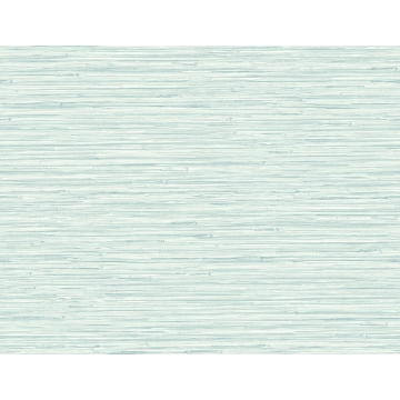 Picture of Rushmore Aqua Faux Grasscloth Wallpaper