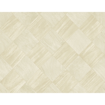 Picture of Thriller Cream Wood Tile Wallpaper