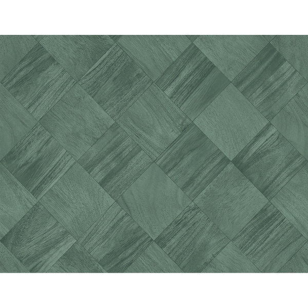 Picture of Thriller Green Wood Tile Wallpaper