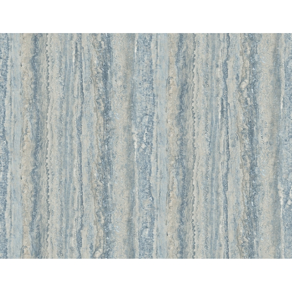 Picture of Hilton Blue Marbled Paper Wallpaper