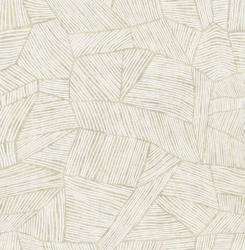 Picture of Aldabra Taupe Textured Geometric Wallpaper