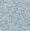 Picture of Aldabra Blue Textured Geometric Wallpaper