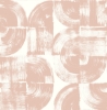 Picture of Giulietta Blush Painterly Geometric Wallpaper