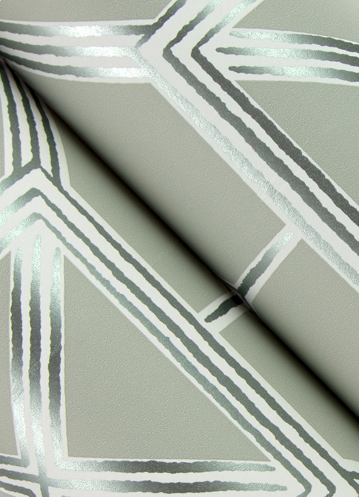 401426412 Livia Grey Trellis Wallpaper by AStreet Prints