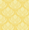 Picture of Palmier Yellow Lotus Fan Wallpaper