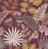 Picture of Praslin Merlot Botanical Wallpaper