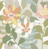Picture of Koko Taupe Floral Wallpaper