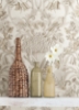 Picture of Taupe Eloise Peel and Stick Wallpaper