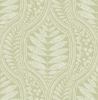 Picture of Green Foliate Peel and Stick Wallpaper