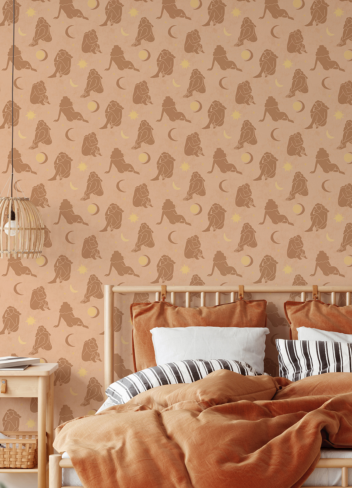 Ahs Blush Nudes Novelty Peel And Stick Wallpaper By Nuwallpaper