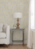Picture of Faustin Yellow Floral Wallpaper