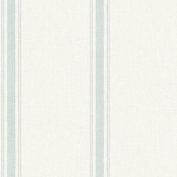 Picture of Linette Seafoam Fabric Stripe Wallpaper