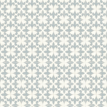 Picture of Remy Teal Fleur Tile Wallpaper