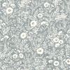 Picture of Agathon Blue Floral Wallpaper