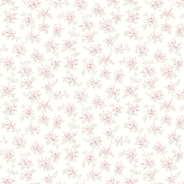 Picture of Sofiane Pink Botanical Trail Wallpaper