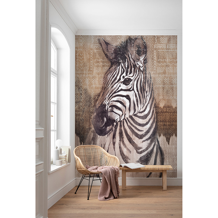 X41010 Zebra Wall Mural by Komar