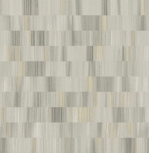 Picture of Flicker Light Grey Horizontal Textured Stripe Wallpaper