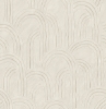 Picture of Cabo Cream Rippled Arches Wallpaper