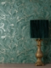 Picture of Suave Dark Green Marble Wallpaper