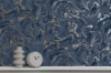Picture of Suave Navy Marble Wallpaper
