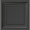 Picture of Distinctive Dark Grey Square Panel Wallpaper