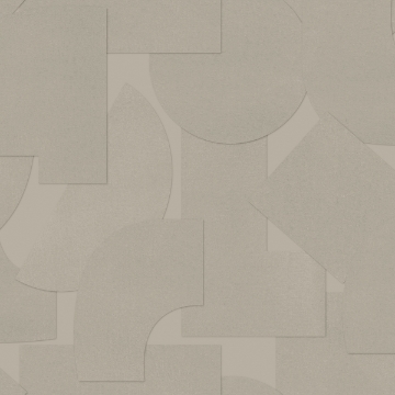 Picture of Taupe Bas Geometric Peel and Stick Wallpaper