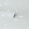 Picture of Grey Scattered Stars Peel and Stick Wallpaper
