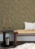 Picture of Zahara Chocolate Floral Wallpaper