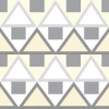 Picture of Grey Madaket Geometric Peel and Stick Wallpaper