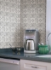 Picture of Holly Grey Embossed Peel and Stick Backsplash Tiles