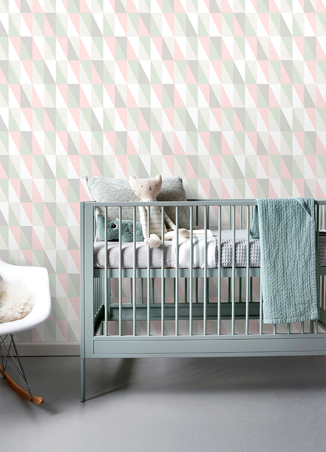 4060138919 Inez Pastel Geometric Wallpaper by Chesapeake