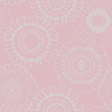 Picture of Sonnet Pink Floral Wallpaper