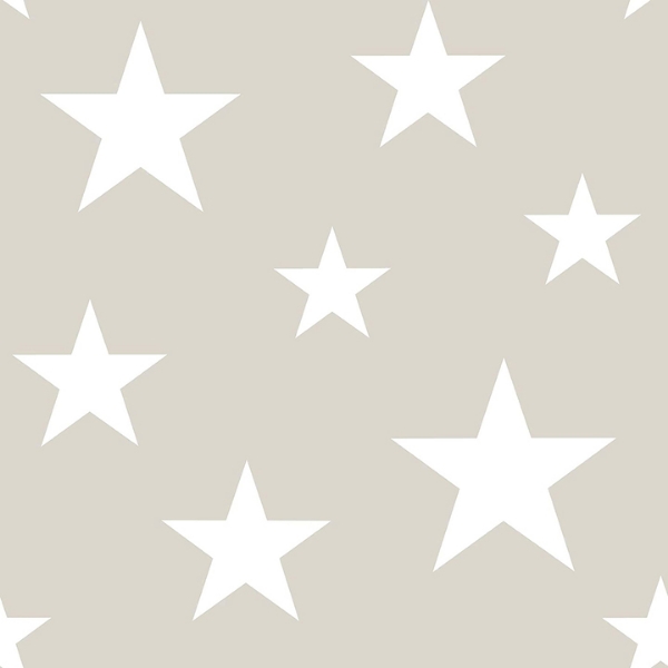 4060-128866 - Amira Taupe Stars Wallpaper - by Chesapeake