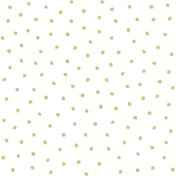 4060-138937 - Pixie Gold Dots Wallpaper - by Chesapeake