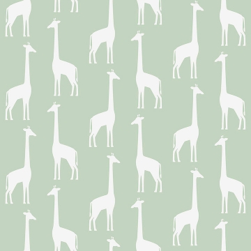 Picture of Vivi Sage Giraffe Wallpaper