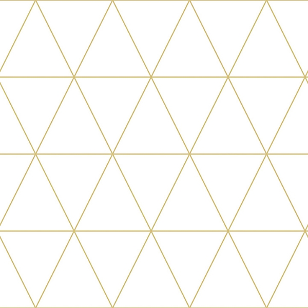 Picture of Leda Metallic Geometric Wallpaper