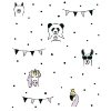Picture of Orlow Pink Llama Wallpaper