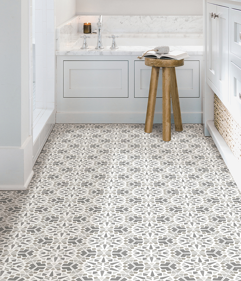 FPH3815 - Ribera Peel & Stick Hexagon Floor Tiles - by FloorPops