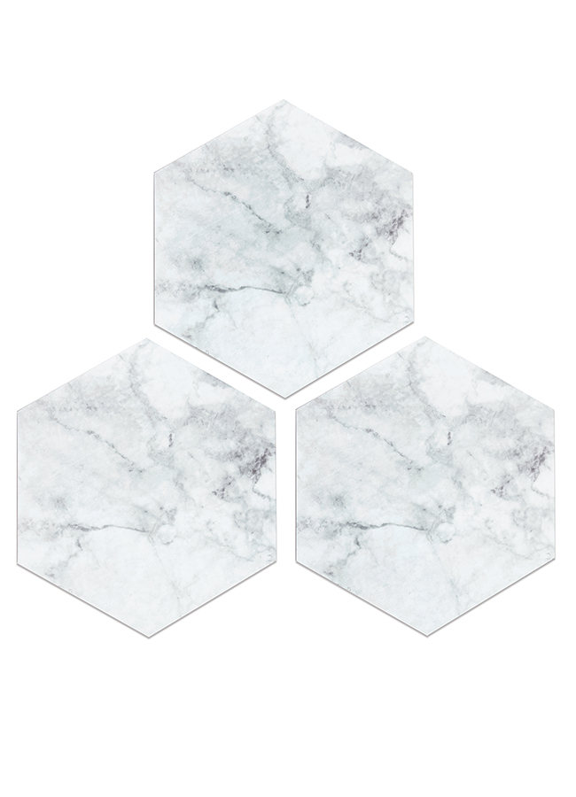 Fph3818 Milena Peel And Stick Hexagon Floor Tiles By Floorpops 4354