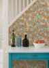 Picture of Sky Blue Orange Grove Peel and Stick Wallpaper