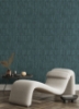 Picture of Buck Teal Horizontal Wallpaper