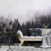 Picture of Foggy Forest Wall Mural